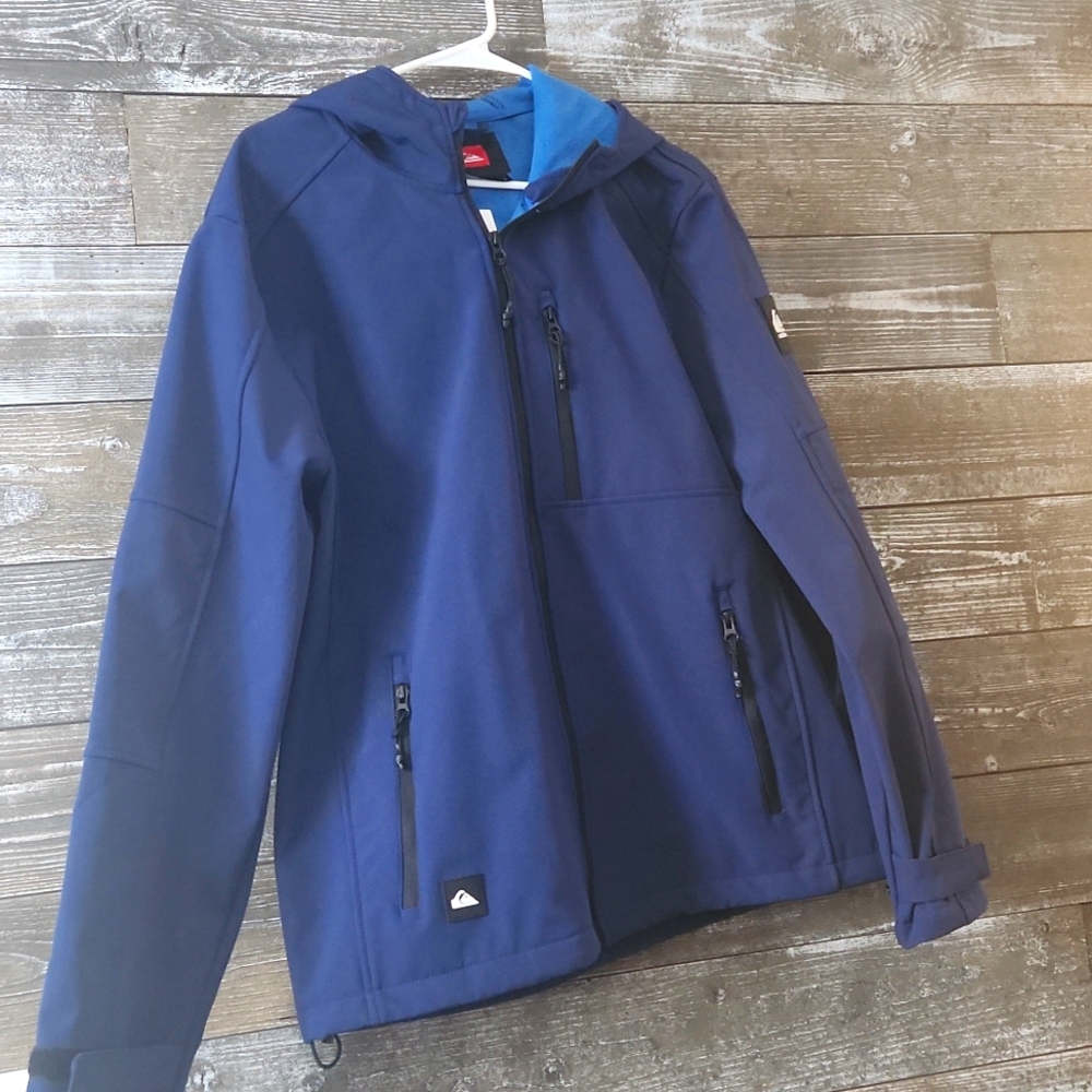 NWT Quicksilver Blue Jacket Size large